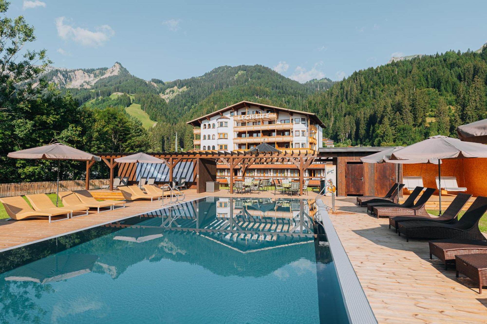 Lechlife Travelhouse Aparthotel Reutte Eksteriør bilde